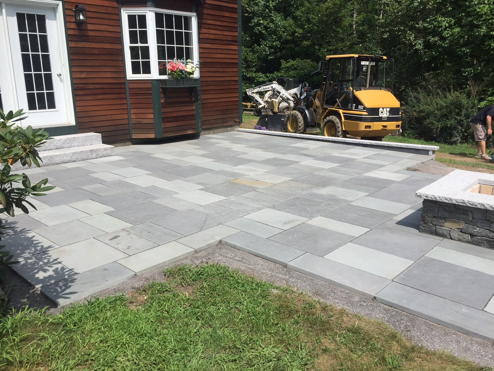 Landscaping and Hardscaping Exterior Home Transformation Scarborough Maine